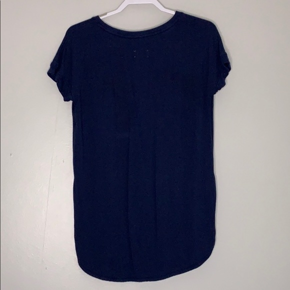 Lou & Grey Oversized casual T-Shirts bundle of 2 women’s size xs green blue set - Picture 3 of 8